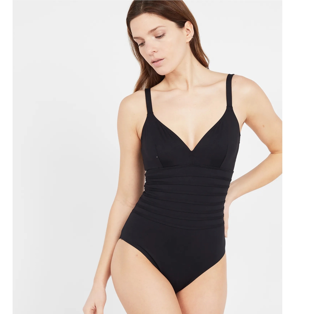 Maillot De Bain Une Pièce Avec Jupe - WJS1616 - Bleu - Avec Armatures - Tailles 6-8 à 14-16