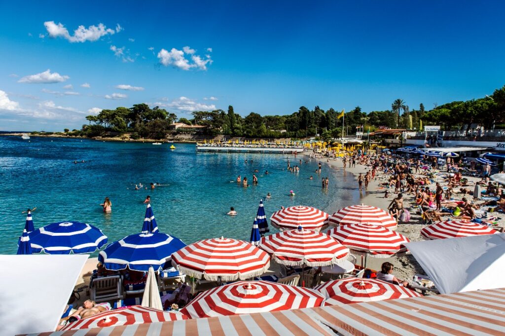 plage la garoupe antibes