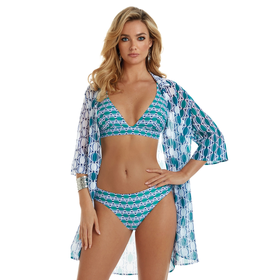 CHEMISE ARCO VERT chemise fluide de plage arco vert