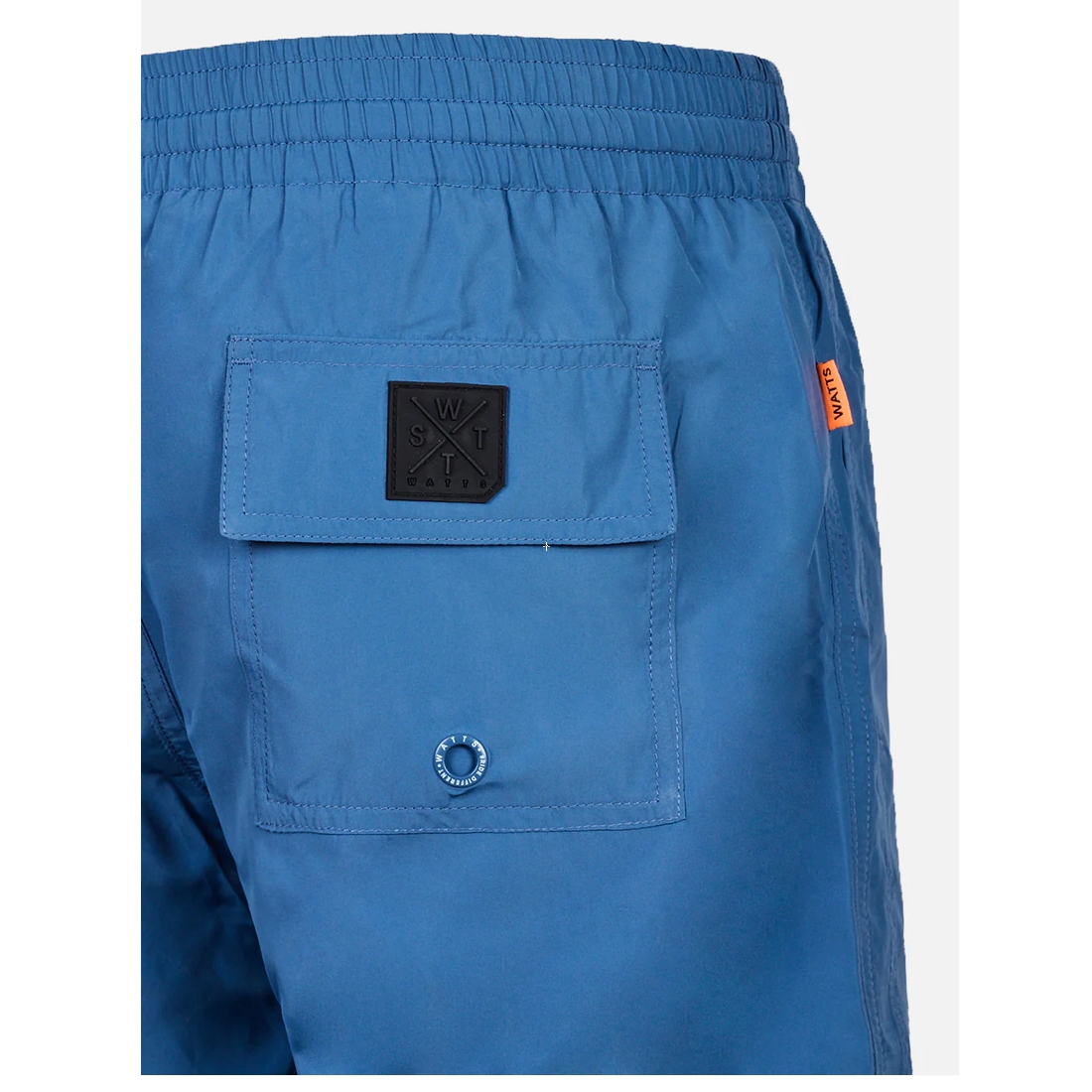 line-up-bleu-d Short de bain séchage rapide pour hommes uni Line up - Image 5